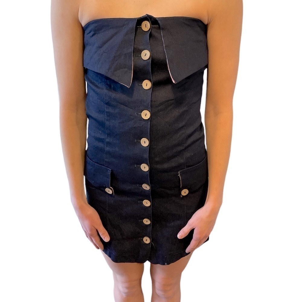 Dresses Dresses 3 for $50 3 for $50 
NWT ANNE TURTAUT Athènes Denim Dress - Picture 2 of 14